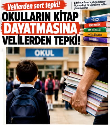 Okulların kitap dayatmasına velilerden tepki!