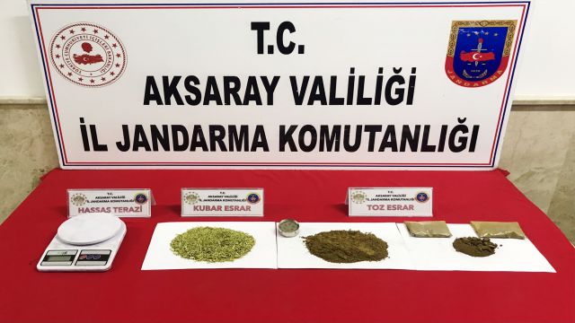 Jandarmadan uyuşturucu operasyonu