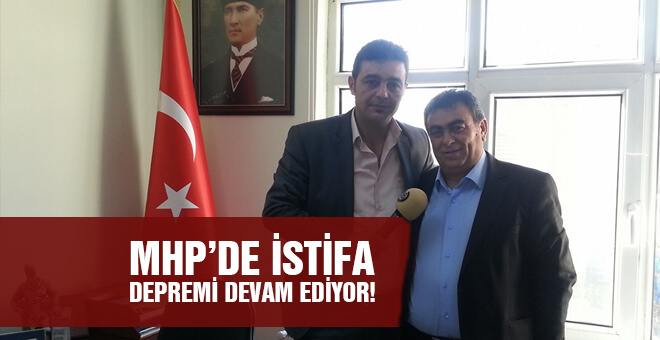 MHP'de istifa depremi devam ediyor!