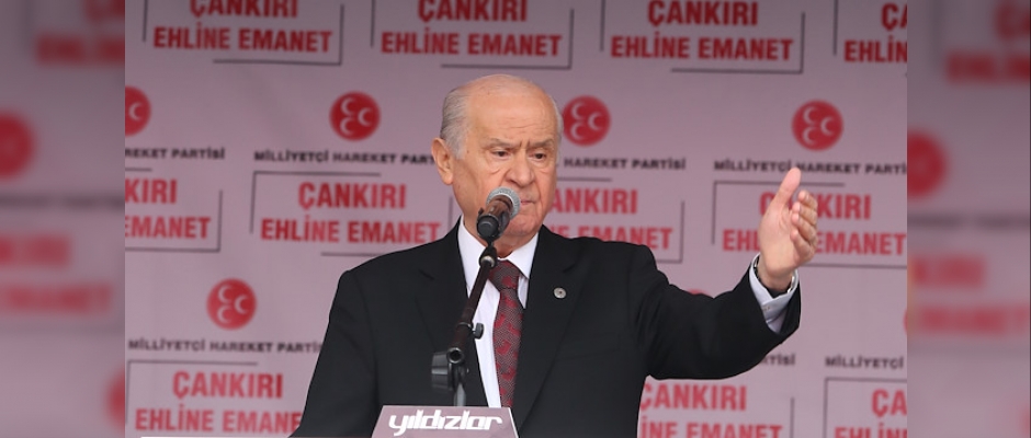 MHP Lideri Bahçeli Aksaray'da