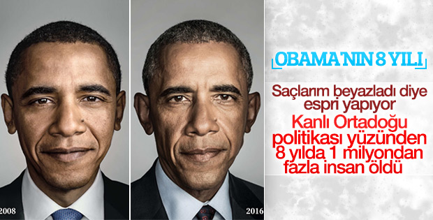 Obama'nın 8 yıllık başkanlık dönemi