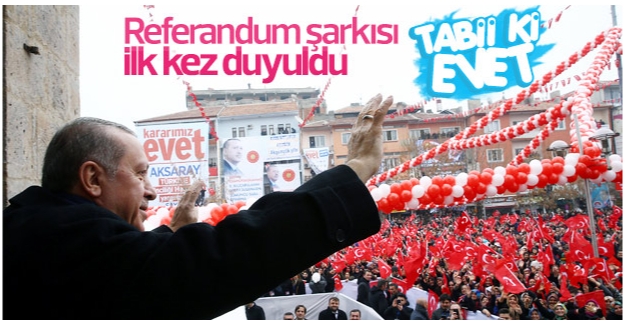 AK Parti&#039;nin referandum şarkısı