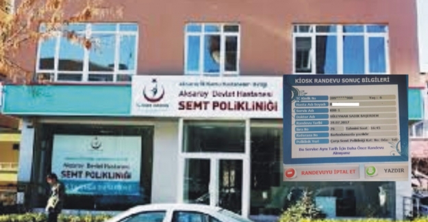 Semt Polikliniğinde Kiosk cihazı vatandaşı kandırıyor mu?