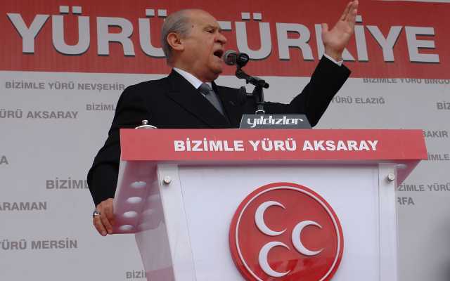 MHP Lideri Bahçeli Aksaray&#39;da