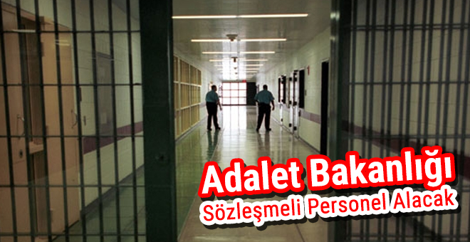 Adalet Bakanlığı sözleşmeli personel alacak