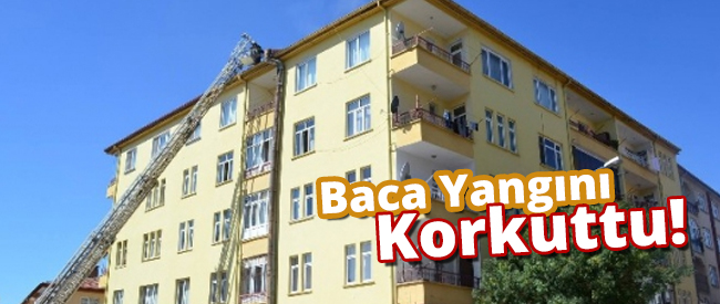 Baca Yangını Korkuttu