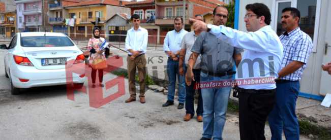 Başkan Yazgı, Çalışmaları Yerinde İnceledi