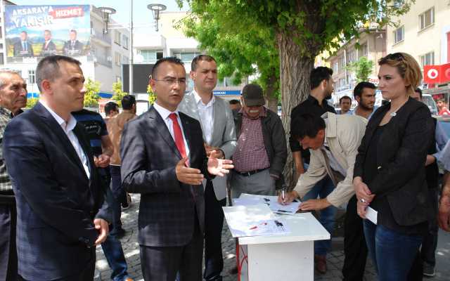 Ortaköy&#39;e Duble Yol İstiyoruz