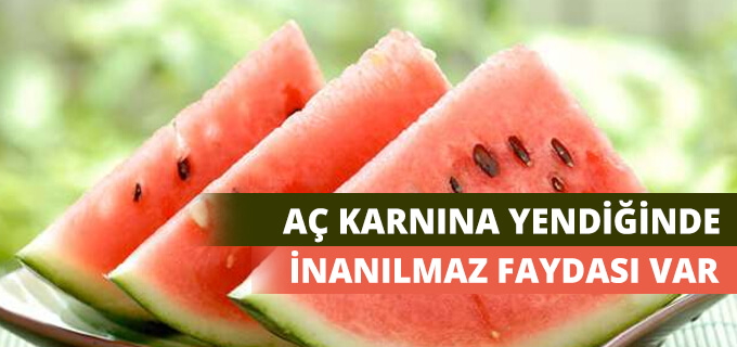 Karpuzun Faydaları Saymakla Bitmiyor