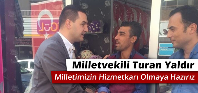 Milletimizin hizmetkarı olmaya hazırız