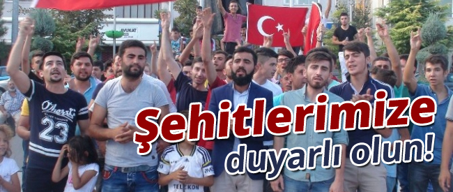 Şehitlerimize Karşı Duyarlı Olun